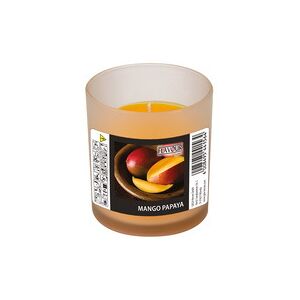 FLAVOUR by Gala Bougie parfumée, 'Mango-Papaya' - Lot de 4 Bordeaux