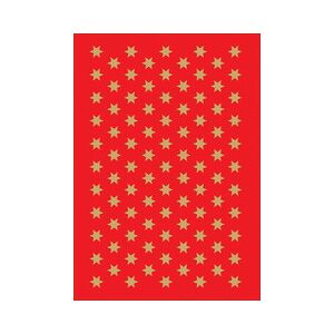 Herma Autocollants de Noël DECOR 'étoiles', 6 mm, or - Lot de 12