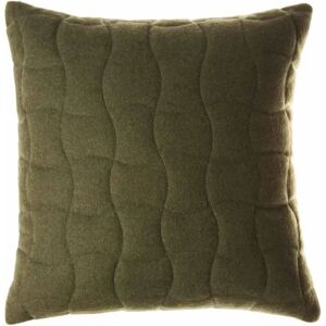 ZAGO Housse de coussin verte en feutrine 45 x 45 cm Sohan