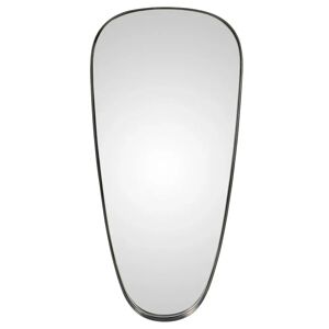 ZAGO Miroir en metal laitone ovale 92 x 43 cm DALY