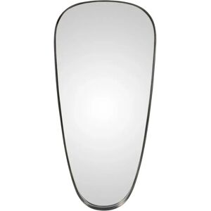 ZAGO Miroir en métal laitoné ovale 92 x 43 cm DALY - Publicité