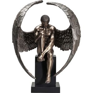 Kare Design Statue ange assis en bronze et polyrésine H63 - Publicité