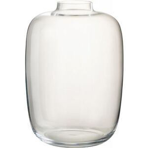 Jolipa Vase verre transparent H35cm - Publicité