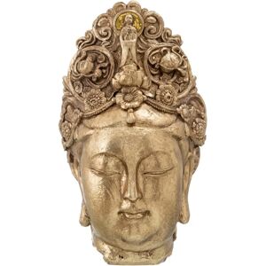 Ixia Grande statue en resine tete Bouddha H67cm