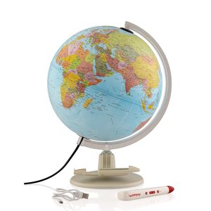 Tecnodidattica Globe terrestre 30 cm interactif textes en francais