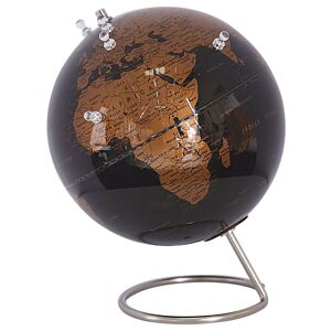 Beliani Globe noir et cuivre 29 cm a magnets