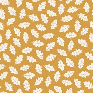 Lilipinso Papier peint oak leaves jaune Jaune 1000x0x50cm