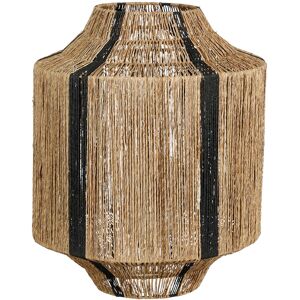 Mica Decorations Lanterne en jute noir H51