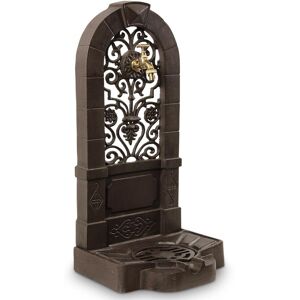 Decoration dAutrefois Fontaine de Jardin Fonte Marron 355x31x745cm Marron 36x75x31cm