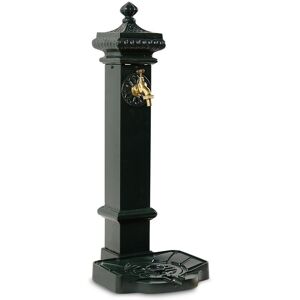 Decoration dAutrefois Fontaine de Jardin Aluminium Metal Vert 29x33x76cm Vert 34x27x29cm