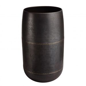 MACABANE Vase largeur 29cm hauteur 52cm acier couleur bronze cuivre