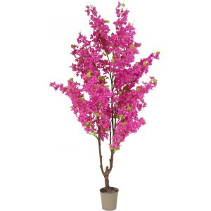 Ligne Deco Bougainvillier artificiel fuchsia 210cm Violet 0x210x110cm