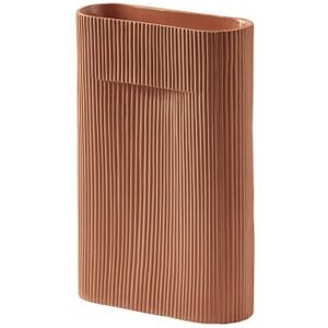 Vase Ridge terracotta M - Muuto - Publicité