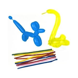 Papstar Ballons modelables 140 cm couleurs assorties 