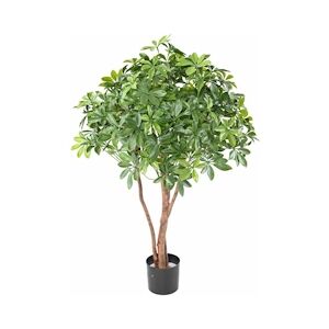 VERT ESPACE plante artificielle schefflera buisson plast uv resistant 110 cm