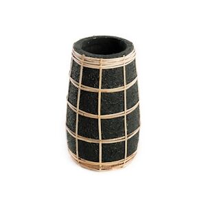 Bazar Bizar - Vase - Cutie - Noir Naturel - S