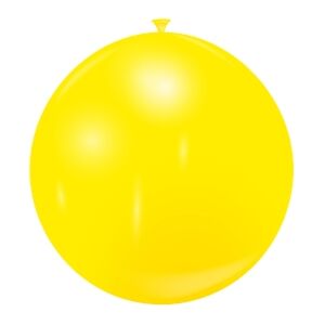 BALLON PUB Ballons neutres geants opaques multicolores diametre 80/100cm sac de 20