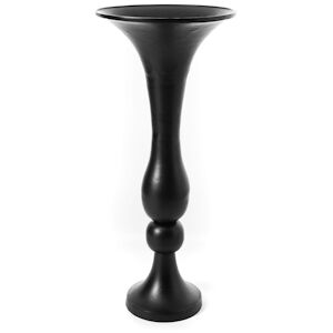 Vase royal noir 111 cm -  Autre Métal Amadeus 49x49 cm - Publicité