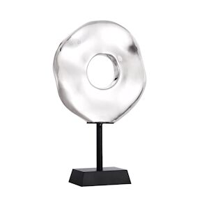 TABLE PASSION Sculpture Bouclier moderne 43 cm - Multicolore Rond Table Passion