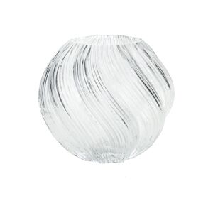 AMADEUS Vase Iris 16 cm - Transparent Rond Verre Amadeus 18x18 cm