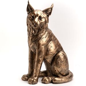 Lynx bronze 60 cm -  Or Autre Résine Amadeus 40x28 cm - Publicité