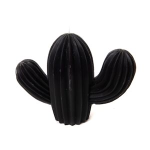 AMADEUS Bougie cactus noire - Autre Cire Amadeus 6.5x20 cm