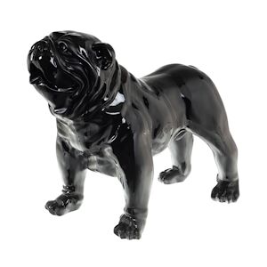 AMADEUS Bulldog USA Loft noir 70 cm - Autre Résine Amadeus 90x45 cm