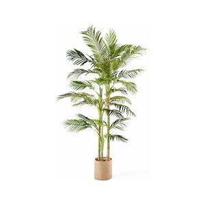 Oviala Business Plante artificielle en pot Palmier 210 cm