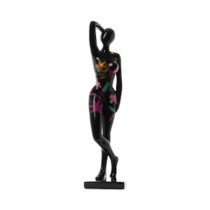 AMADEUS Statue femme Inéa noir - Autre Résine Amadeus 13.69x9.3 cm