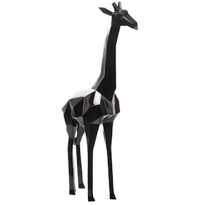 Girafe origami noir 140 cm -  Autre Résine Amadeus 35x72 cm - Publicité