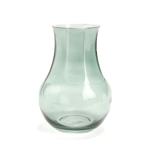 AMADEUS Vase Belly kaki 24 cm - Vert Rond Verre Amadeus 17.5x17.5 cm