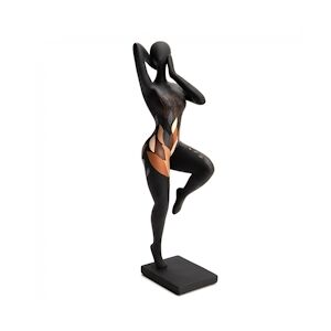 AMADEUS Statue femme Eline noire hauteur 40 cm - Autre Résine Amadeus 13.5x11.5 cm