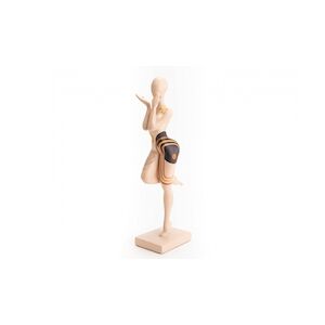 AMADEUS Statue femme Almeria crème - Beige Résine Amadeus 15x9 cm