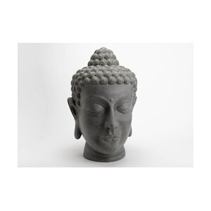 Tête de bouddha Hauteur 60 cm - Multicolore Résine Lou De Castellane 41x43 cm