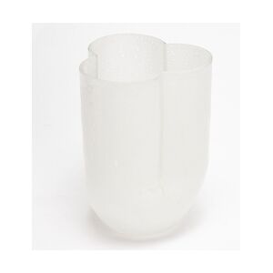 Vase Quito blanc - Rond Verre Lou De Castellane