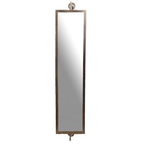 Miroir train or grand modèle -  Marron Rectangle  Amadeus 40x21 cm - Publicité