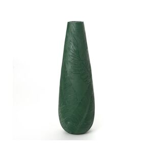 AMADEUS Vase feuille vert 95 cm - Résine Amadeus 31.5x31.5 cm