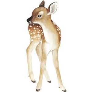 Lilipinso Grand sticker Oh deer faon (26 x 60 cm)