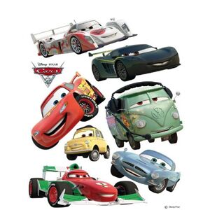 Disney AG ART Stickers géant Cars Flash Mcqueen et Francesco - Publicité
