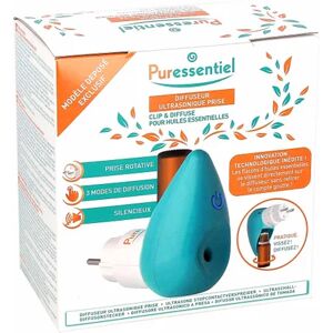 Puressentiel Diffuseur Ultrasonique Prise Clip & Diffuse Pour Huile Essentielle