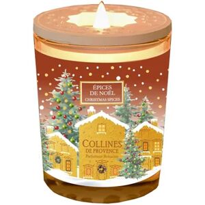 Collines de Provence Bougie Noel Épices de Noel 180g