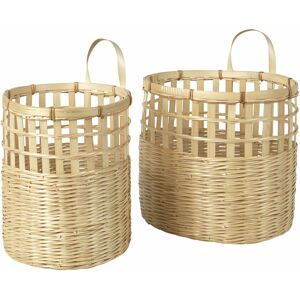 2 Paniers en bambou naturel Hampus - Broste Copenhagen