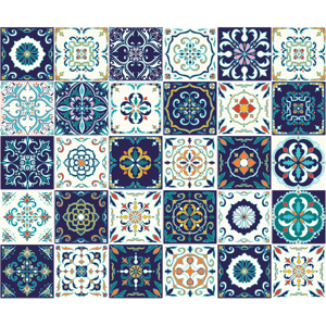 Ambiance-sticker 30 stickers carrelages azulejos Forlì