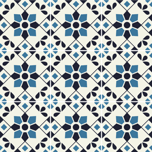 Ambiance-sticker 9 stickers carreaux de ciment azulejos Zaria