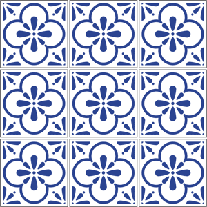 Ambiance-sticker 9 stickers carrelages azulejos Micaela