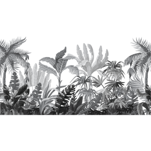 Ambiance-sticker Papier peint panoramique jungle préencollé akela H 250 x L 480 cm