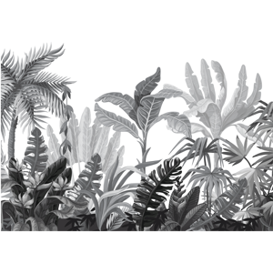Ambiance-sticker Papier peint panoramique jungle préencollé humide H 250 x L 360 cm