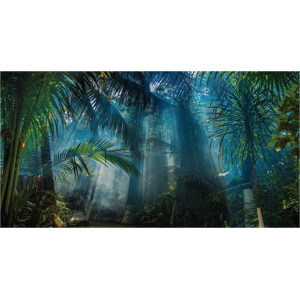 Ambiance-sticker Papier peint panoramique jungle préencollé tropicale H 250 x L 480 cm