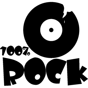 Ambiance-sticker Sticker 100% rock
