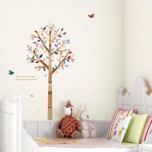 Ambiance-sticker Sticker arbre et oiseaux